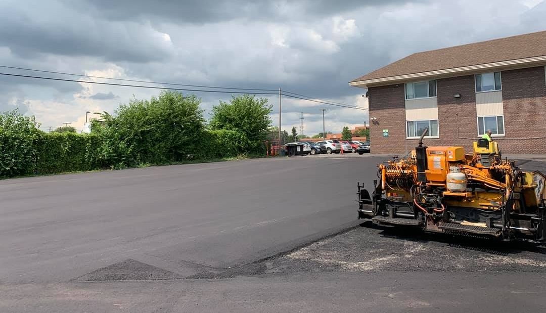 Quality Paving asphalt project
