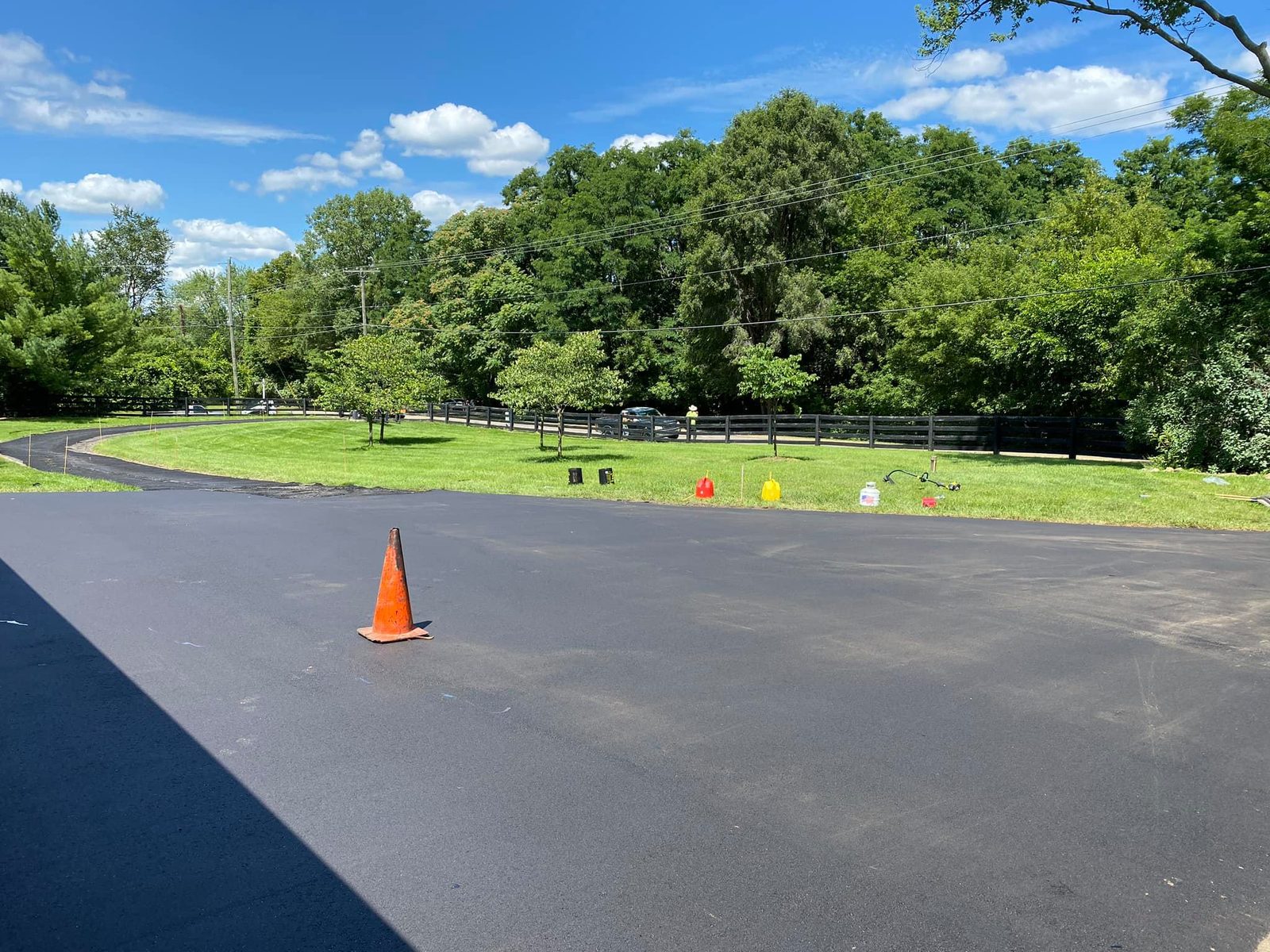 Quality Paving asphalt project