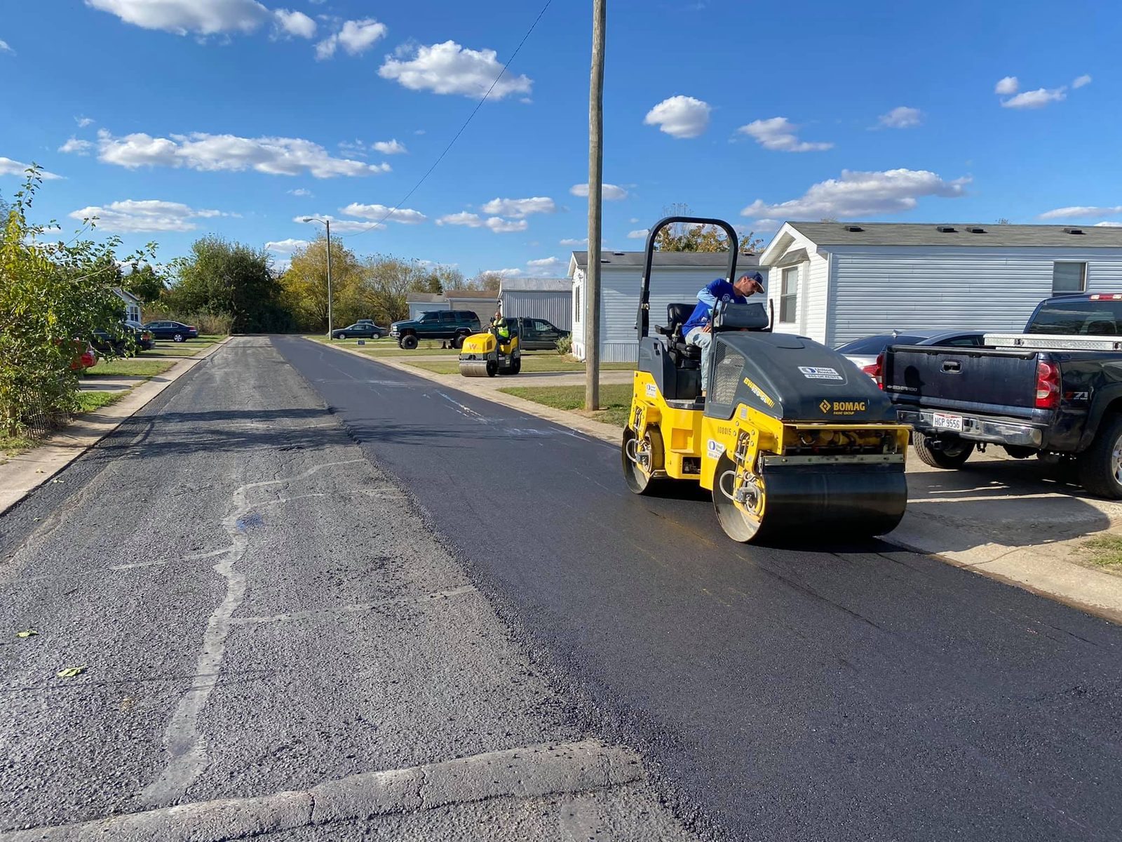Quality Paving asphalt project