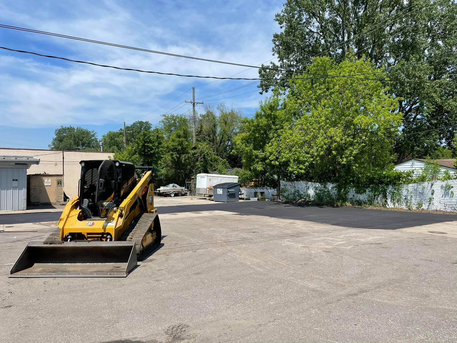 Quality Paving asphalt project