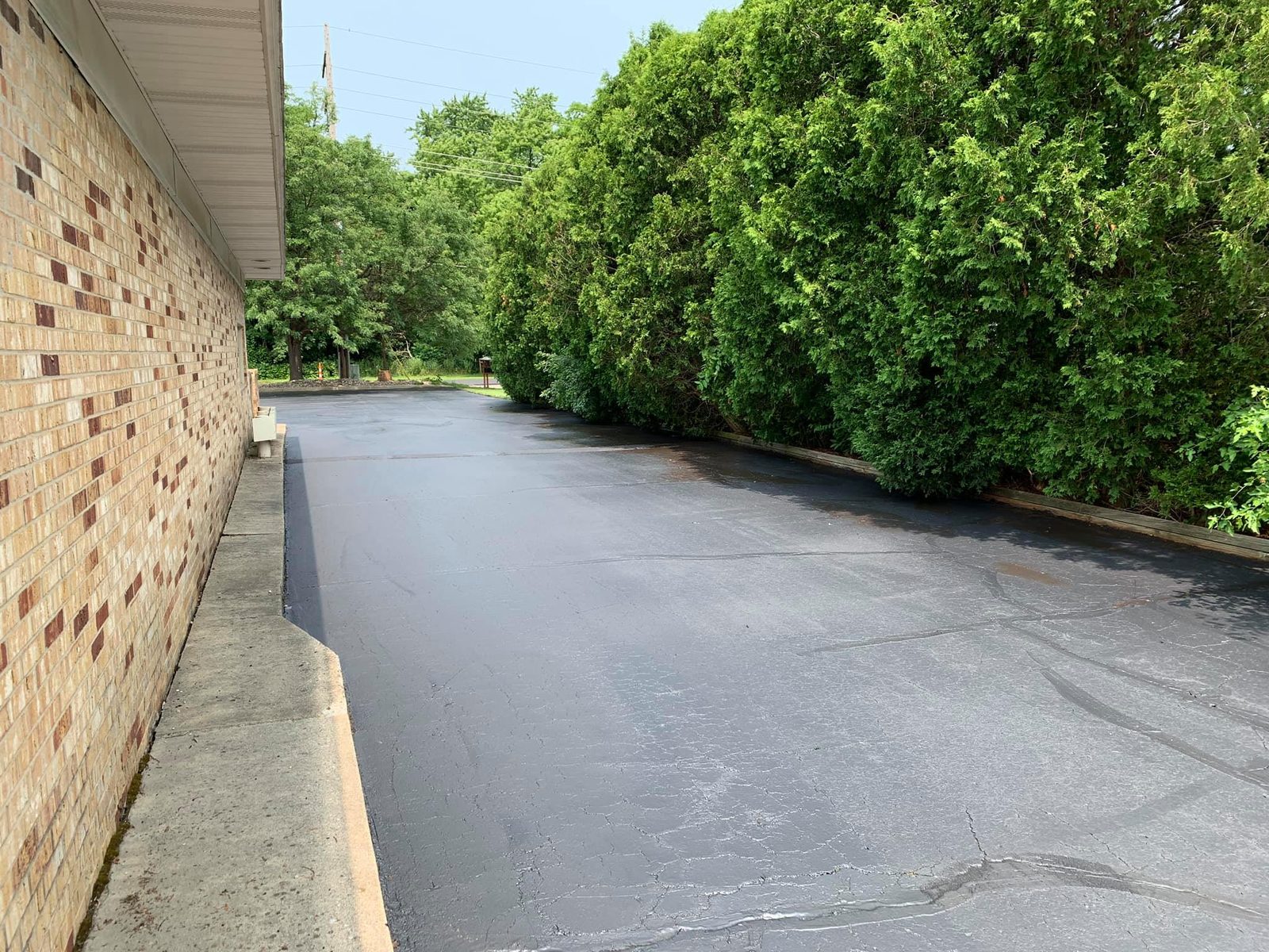 Quality Paving asphalt project