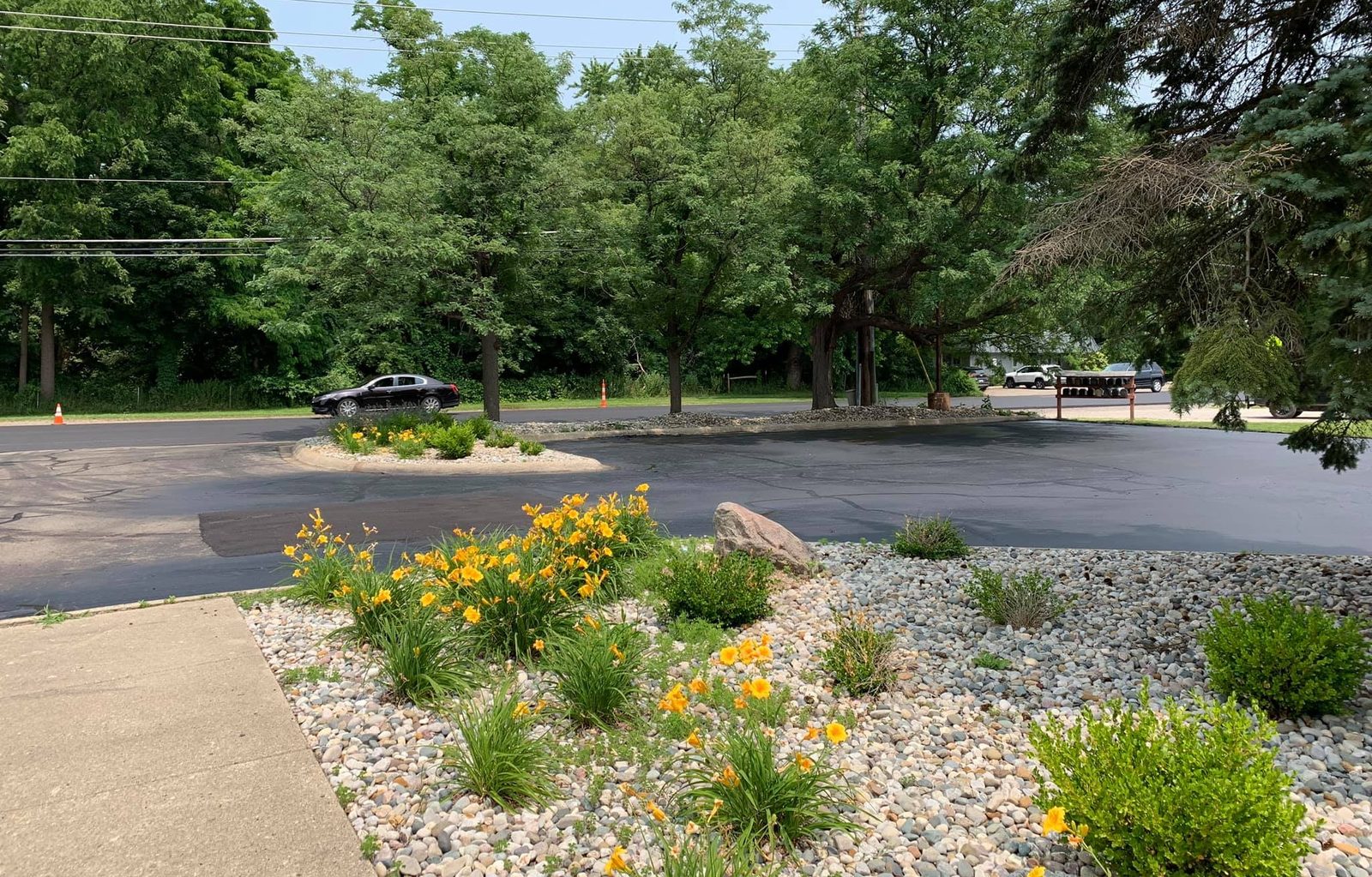 Quality Paving asphalt project