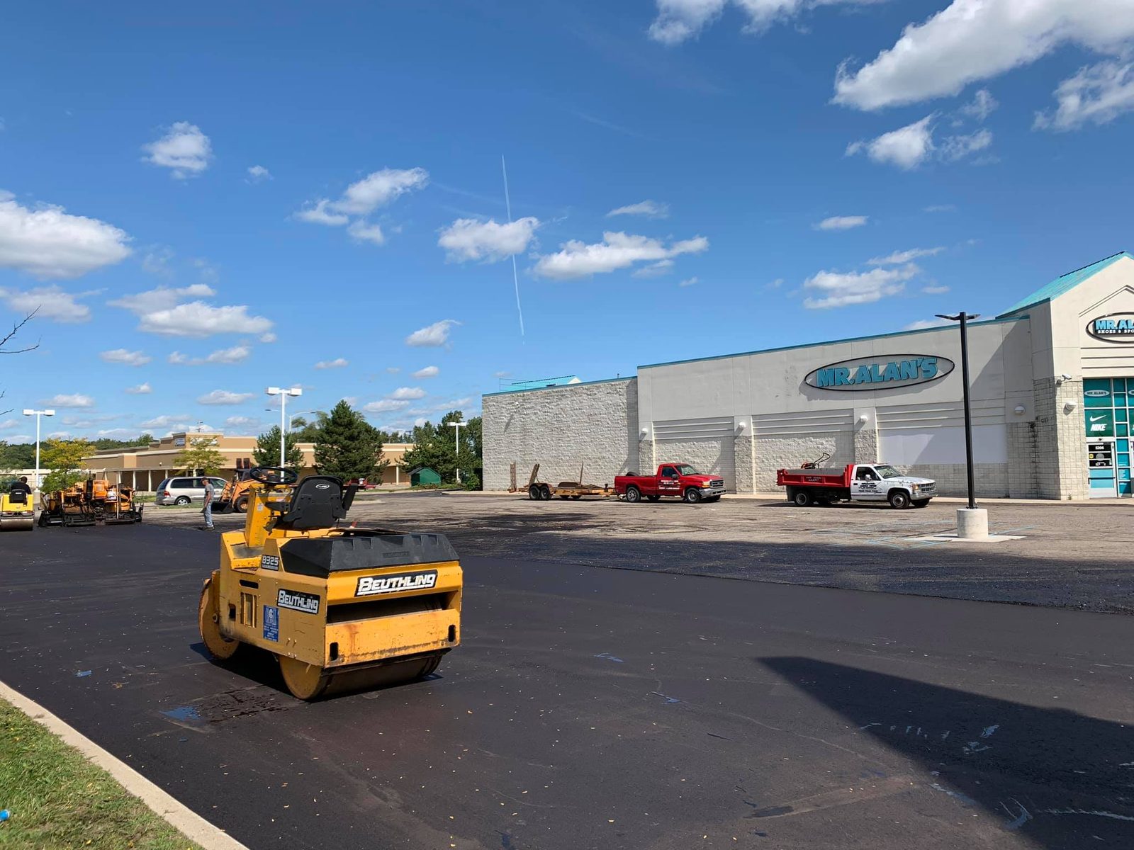 Quality Paving asphalt project