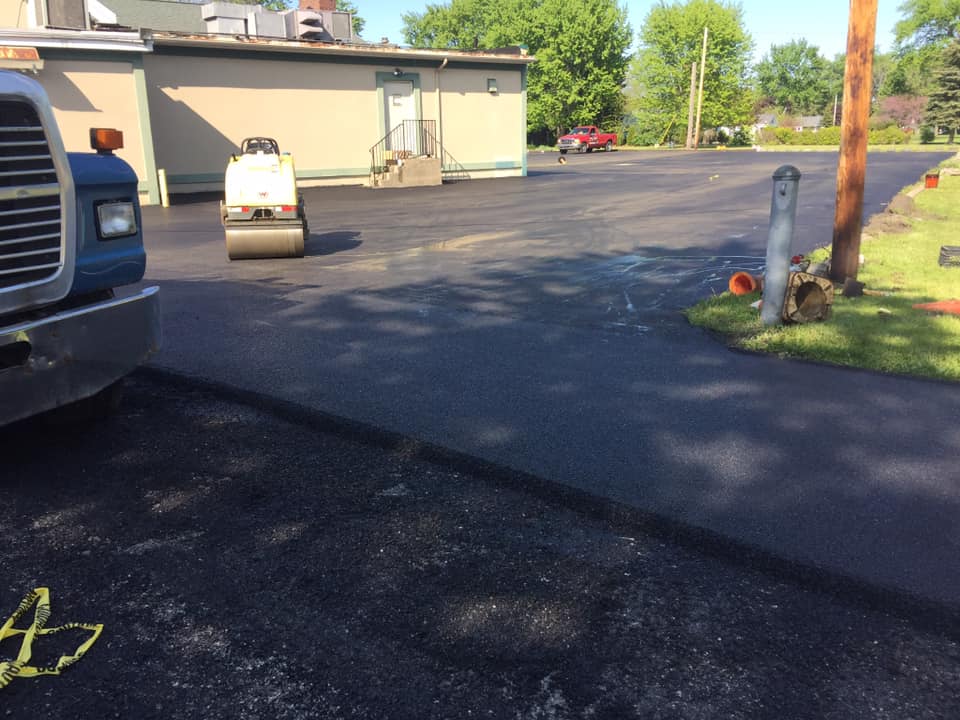 Quality Paving asphalt project