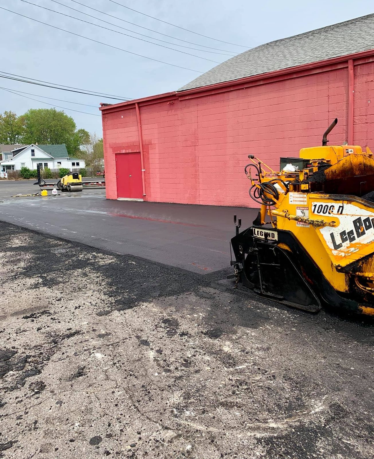 Quality Paving asphalt project