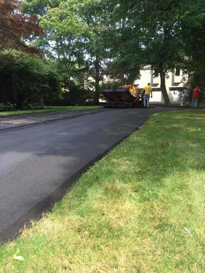 Quality Paving asphalt project