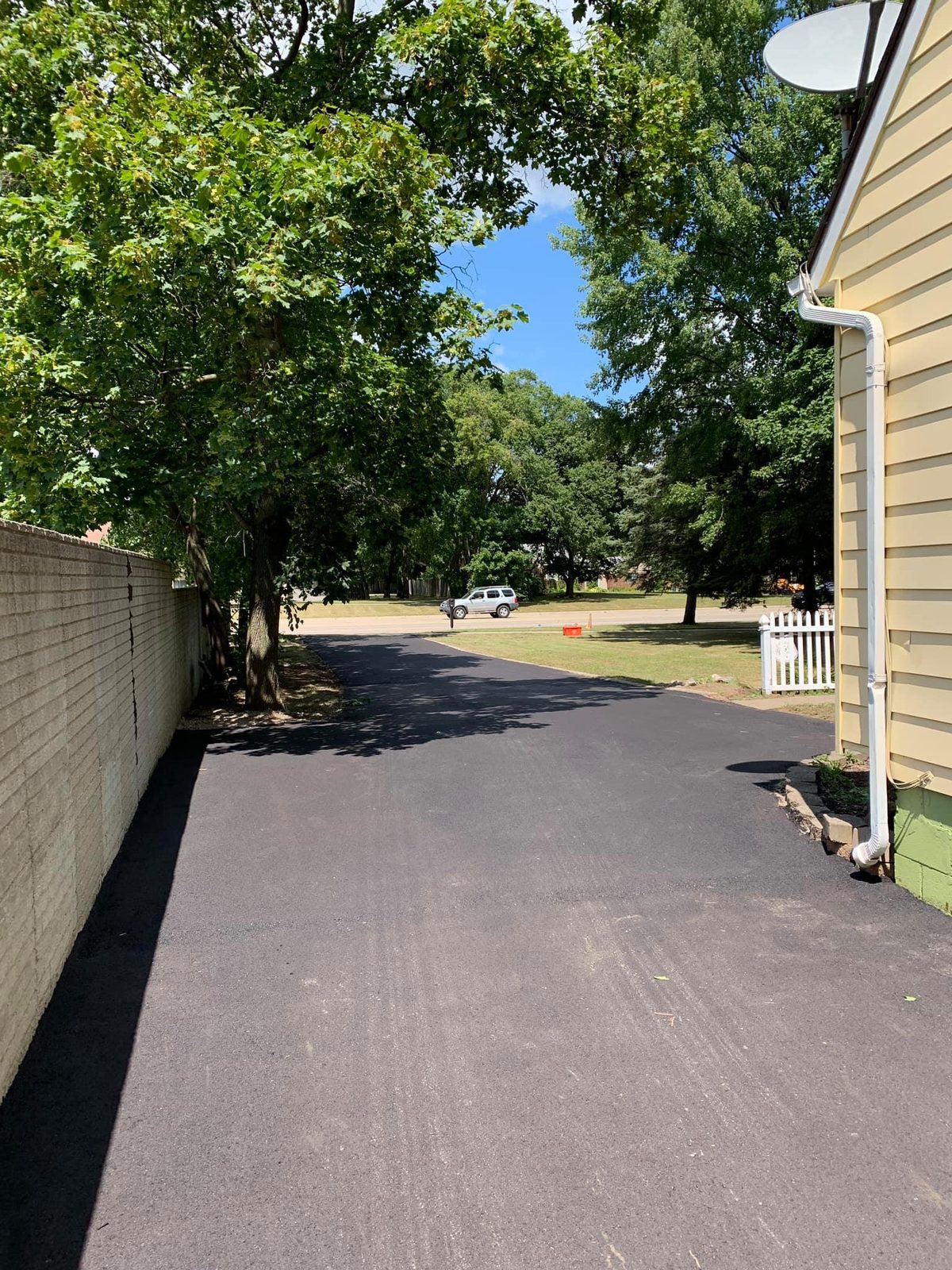 Quality Paving asphalt project