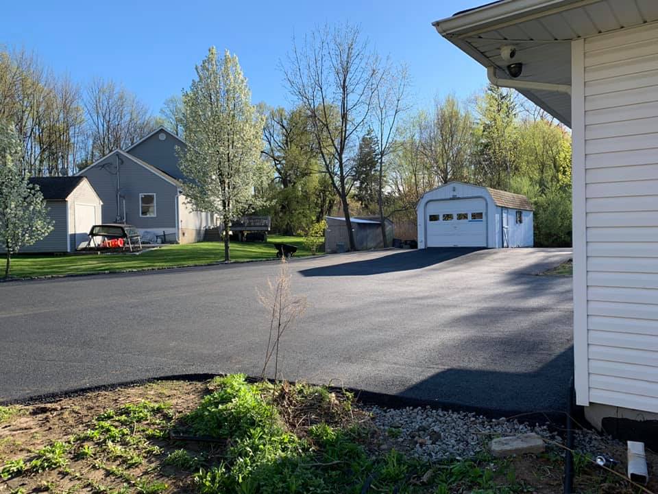 Quality Paving asphalt project