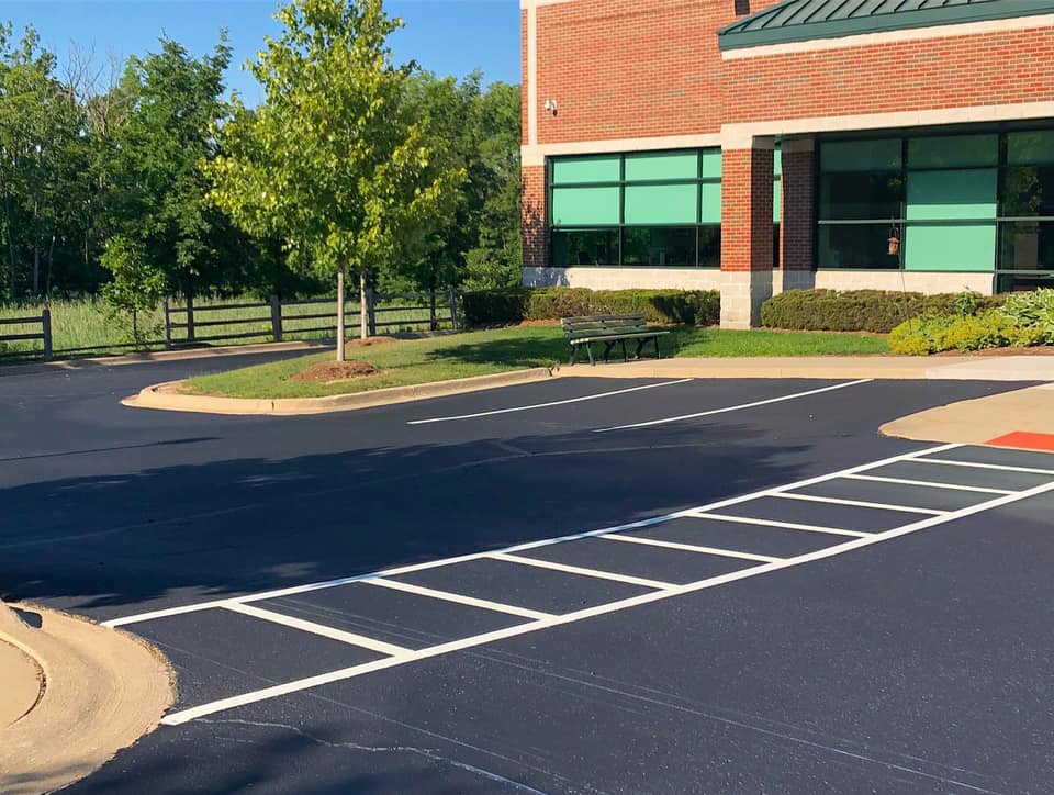 Quality Paving asphalt project