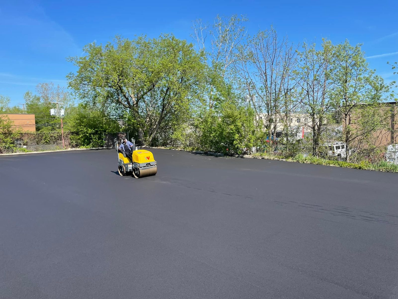 Quality Paving asphalt project