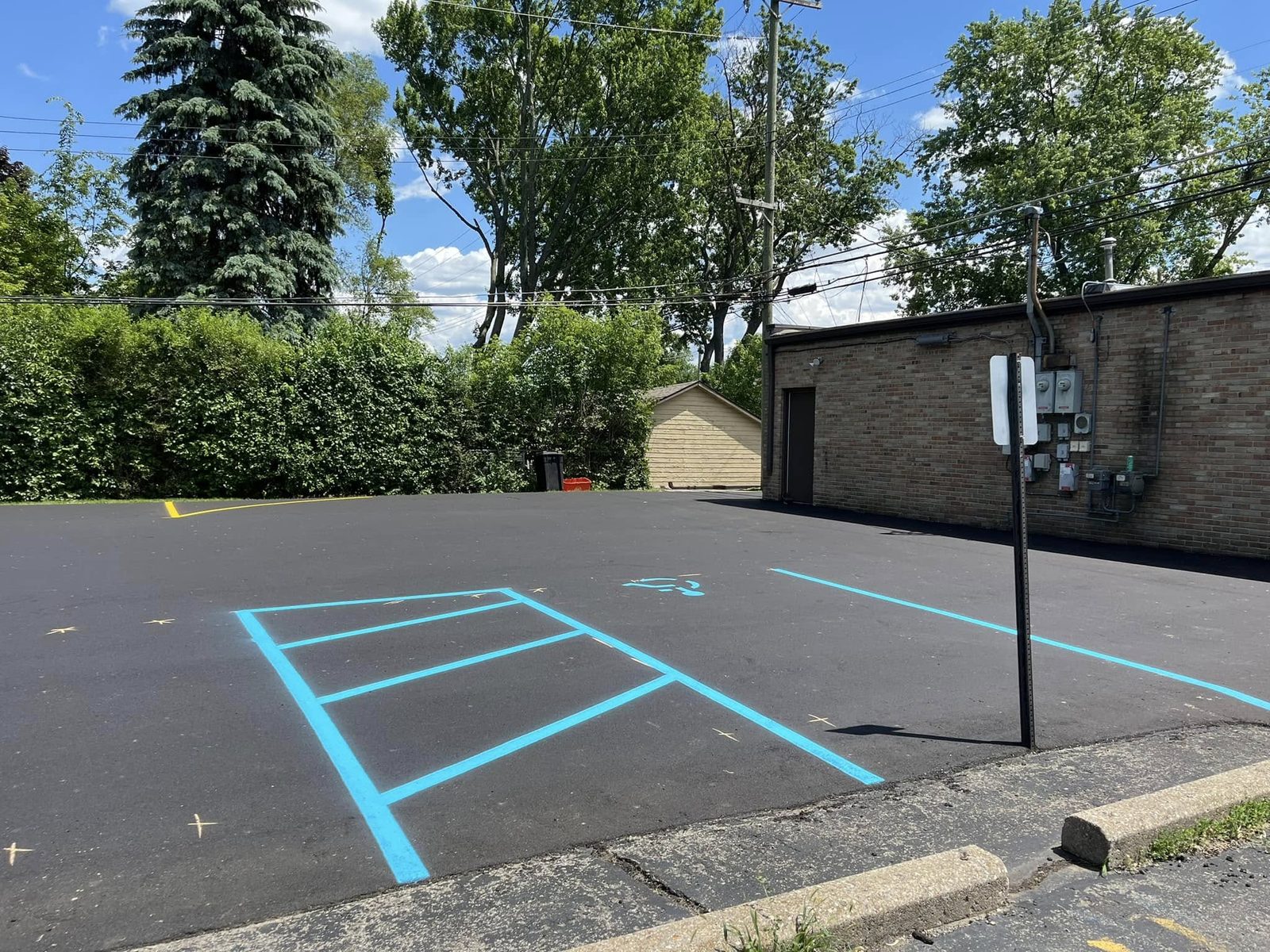 Quality Paving asphalt project